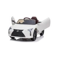 Lexus LC500 12V Baby, Kid. Child RideOn Toy Car w Remote (White)