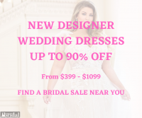 Pop-Up Wedding Dress Sales across Canada